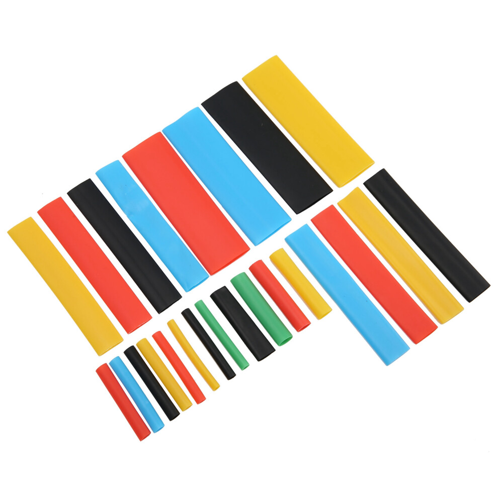 Assorted Colour Heat Shrink Tube 328Pcs Polyolefin Cable Sleeves 2:1 Shrink Kit 9471359388025