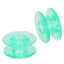 2Pcs Transparent Plastic Sewing Bobbin Replacement for Viking Machines
