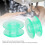 2Pcs Transparent Plastic Sewing Bobbin Replacement for Viking Machines 8