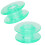 2Pcs Transparent Plastic Sewing Bobbin Replacement for Viking Machines 15