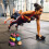 Home Gym Dumbbell Holder - 6 Slots Sturdy Triangle Support PP Plastic 2