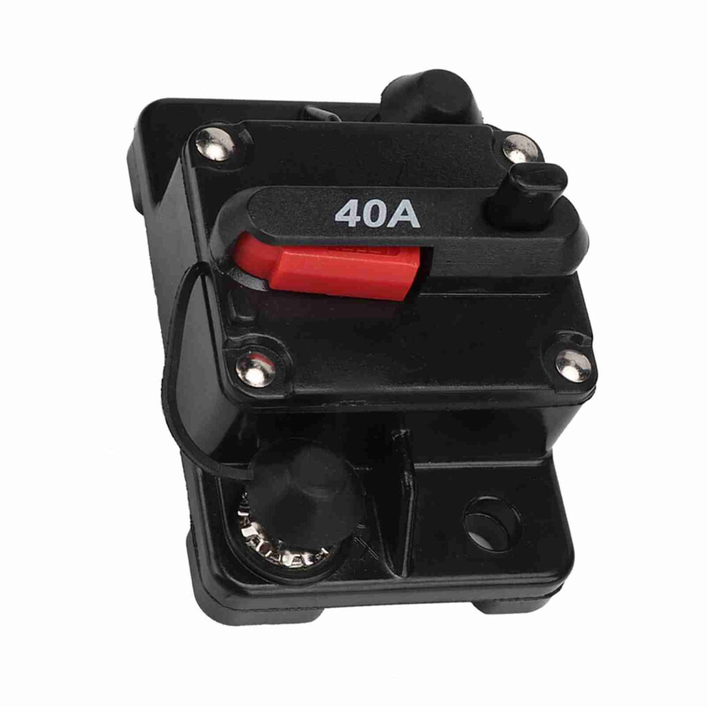 Car Audio Self Reset Inline Circuit Breaker 12V 40A Circuit Protection Fuse 9301359388599