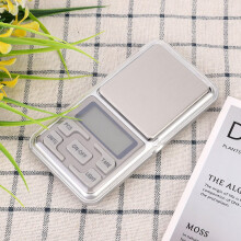 Mini Digital Pocket Scale for Jewelry & Diamonds, 104g, 12x6.2cm