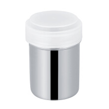 Stainless Steel Powder & Spice Shaker 250ml for Coffee Sugar Pepper Concave L