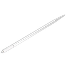 SemiPermanent Microblading Stift Aluminiumlegierung F-Nadel für Augenbrauen, Eyeliner, Lippen-Tattoo (Silber)