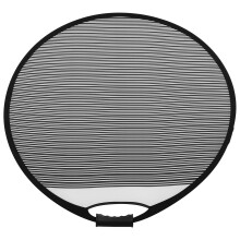 Circular Gestreift Pdr Gefüttert Lichtreflektor 80 Cm