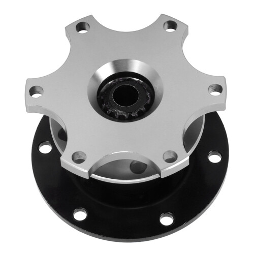 Universal 6-Hole CNC Quick Release Steering Wheel Adapter for Car Racing 2