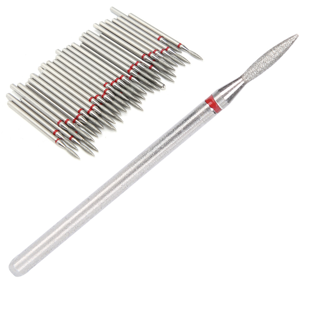 50pcs Nail Drill Bits 1.8mm for Polishing & Grinding - Multi-Function Set