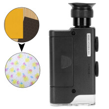 LED Jewelry & Currency Detector Lamp, Magnifier, 200-240X