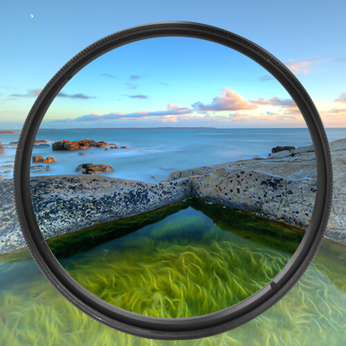 Junestar 52 mm CPL Objektivfilter für DSLR-Kameras – Polarisationsfilter 2