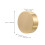 Creatieve Papiergewicht Gouden Messing 1 3