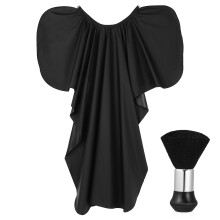 1 Set Salon Umhang Mit Nackenbürste Für Haarschnitt Und Make-up