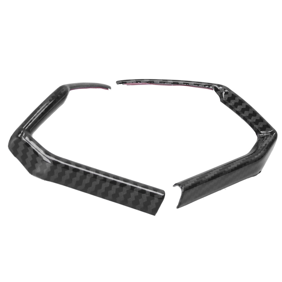 2Pcs Car Steering Wheel Cover Sequin Strip For Mazda 3, Cxâ4, Cxâ5 Black 9301359397874