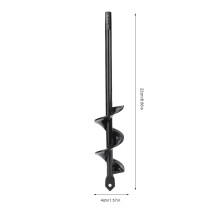 Garten-Schmetterlingsbohrer Bohrhaken-Aufsatz 1,57*8,66 Zoll