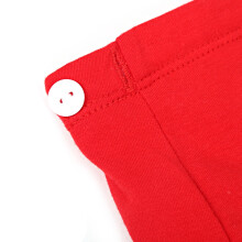 Damentaille Hoch taillen Umstandshosen Weiche & Verstellbare Cartoon-Slips XL (Rot)