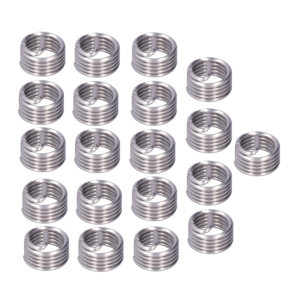 20Pcs M12 X 1.75 Sus304 Wire Threaded Insert Nuts For Repair 9381359398996