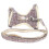 Adjustable EscapeProof Cat Vest Coffee Pattern Breathable 3.58kg Fit 16