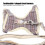 Adjustable EscapeProof Cat Vest Coffee Pattern Breathable 3.58kg Fit 4