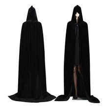 (L)Hupullinen viitta Unisex aikuisille, viitta hupulla, Halloween-jouluviitta, vampyyrinoita-asu
