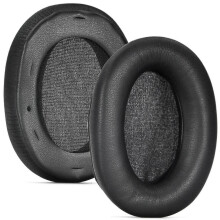 (Preto) Almofadas de espuma viscoelástica para fones de ouvido compatíveis com W800BT PLUS Almofadas auriculares para maior conforto e isola