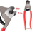 Crescent HK Porter Wire Cable Cutter 7,5 polegadas Cortadores de serviço pesado Modelo 0690tn para elétricos e 3