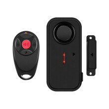 Alarme magnético para porta e janela externa, sensor sem fio, monitor à prova d'água, antirroubo, segurança residencial