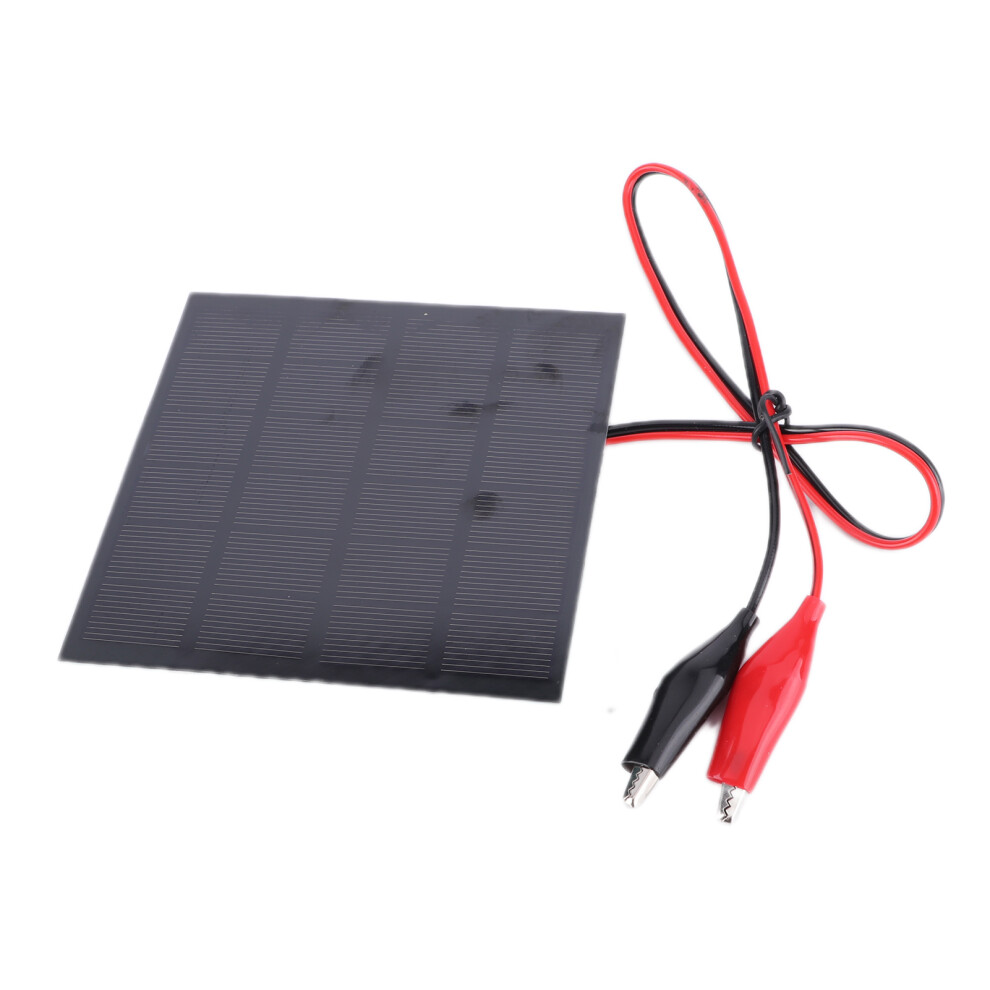 2W 6V Monocrystalline Solar Panel Kit For Diy Projects, 116X116mm 9371359402366