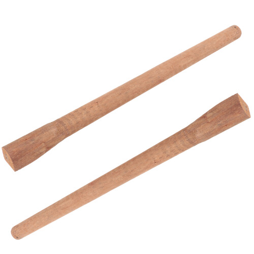 2Stk. Axtstiel Haushalt Holz Khaki