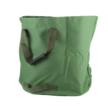 Wasserdichte Canvas-Gartenabfalltasche 45x55cm Grün Wiederverwendbare Tragetasche