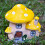 Simulation Miniatur Pilz Dekor Hause Harz Bonsai 3