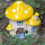 Simulation Miniatur Pilz Dekor Hause Harz Bonsai 2