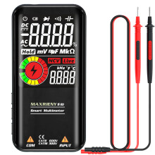 MAXRIENY S10/S11 Multimeter with 3.3" LCD, Temp, NCV, Voltage & Resistance