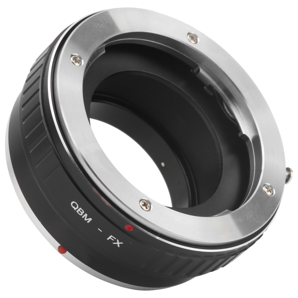 Qbmfx Lens Adapter Ring For Fuji Fx Mount Camera Fits Rollei Qbm Lens Aluminum 3271359405489