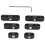 High Temp 7mm/8mm Spark Plug Wire Separators Kit for Ford, Mopar, Chevy 2