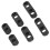 High Temp 7mm/8mm Spark Plug Wire Separators Kit for Ford, Mopar, Chevy 16