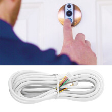 Kupfer 4-adriges 30 m flexibles Video-Türsprechenkabel mit 0,3 mm für die Haussicherheit