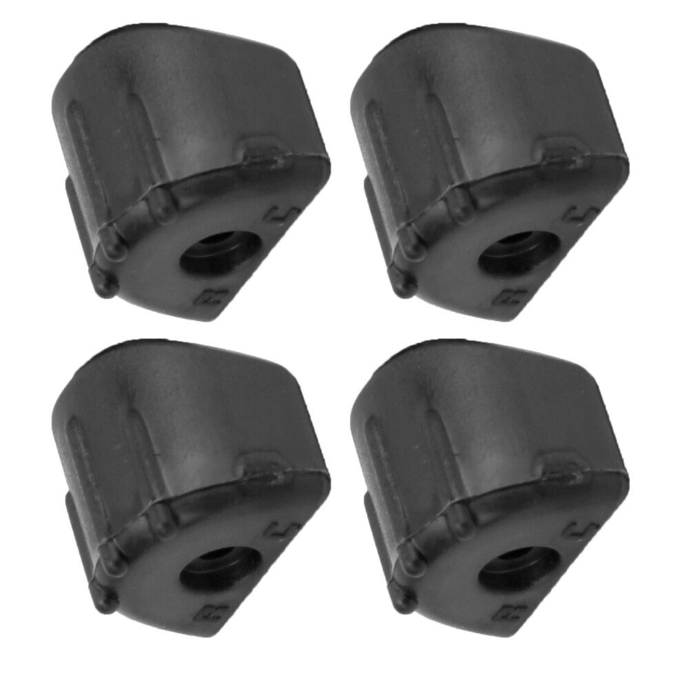4Pcs Rc Shock Absorption Covers For 1/8 Remote Control Car Black 7901359408345