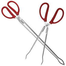 2 Piezas Pinzas Para Cangrejo Clip Rojo