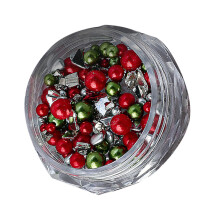 Mix Pearls and Rhinestones Flatback Rhinestones and Pearls-ZZ70