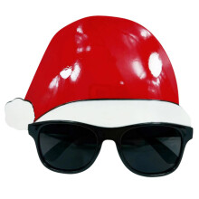 Unique Holiday Eyewear for Christmas-Christmas big hat gl