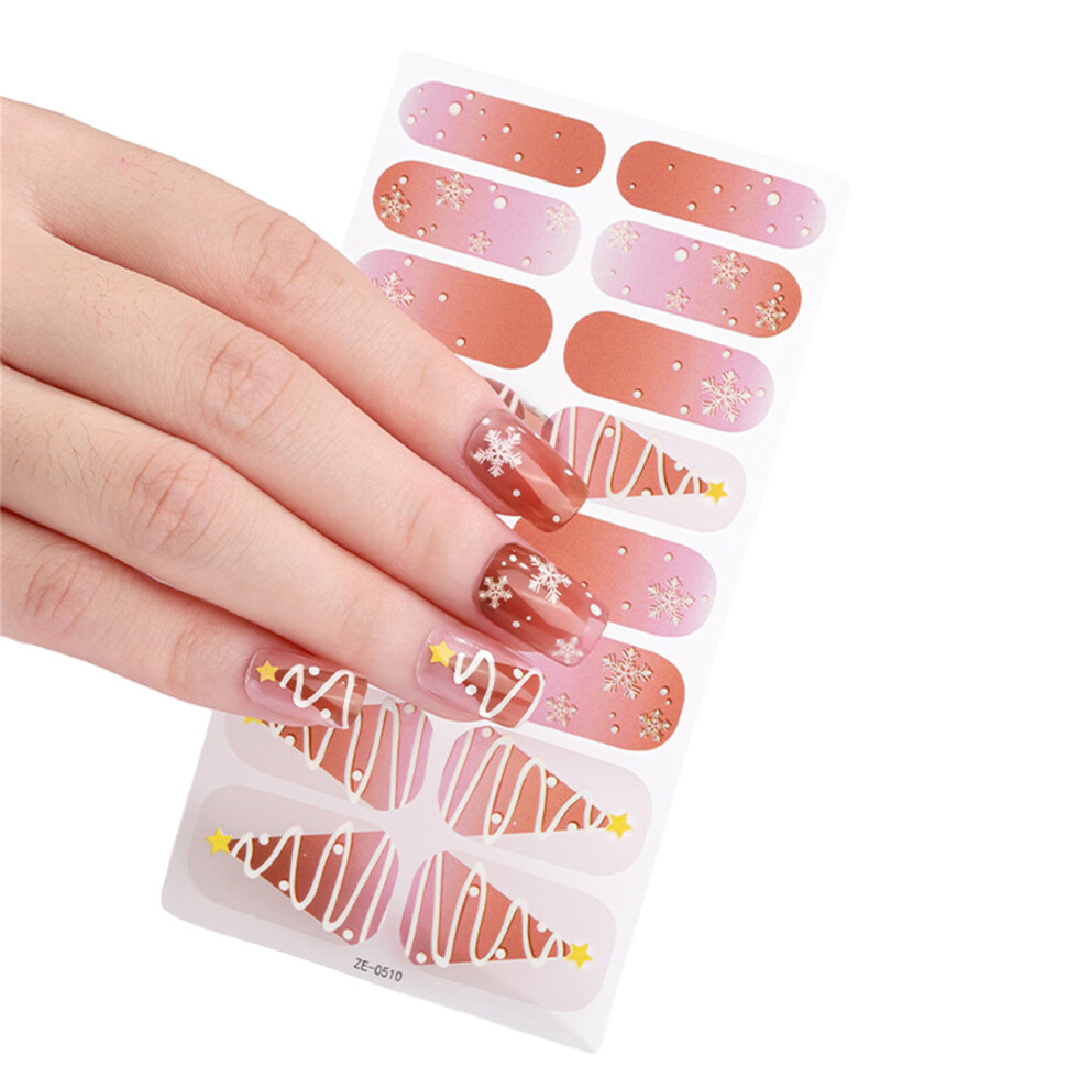 Nail Polish Sticker Nail Stickers Fashion Nail Wraps Self-0510