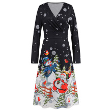 Christmas Daily Dresses Ugly Christmas Dress for Women V-hei5 M