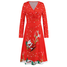 Christmas Dresses Cute Winter Themed Dresses Instant-hong3 M