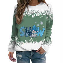 Womens Oversized Sweatshirts Long Sleeve Crew Neck-F11 XXL