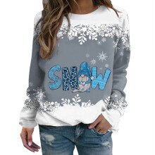 Oversized Sweatshirt Spring Womens Casual Pullover-F10 XXL