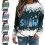 Oversized Sweatshirt Spring Womens Casual Pullover-F10 XXL 6