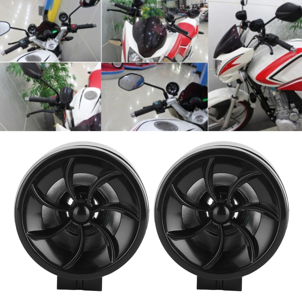 Universal 12V Motorcycle Speaker With Led Enhanced Audio Blue 4651359410499