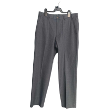 Marks&Spencer Pantalon Homme Confortable Élégant Gris 32/29
