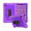 Housse pour Samsung Galaxy Tab A7 10.4" avec Sangle d'Épaule Violette 4