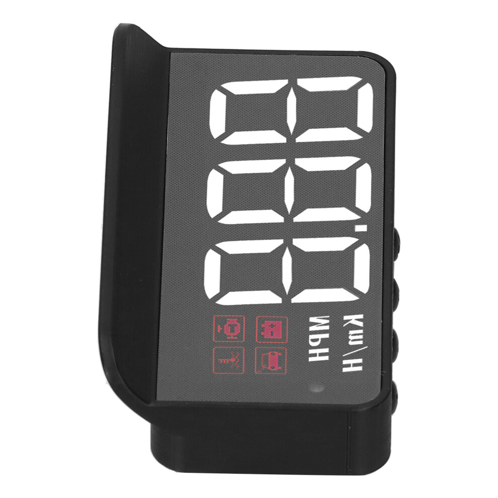 Multifunction Obd2 Hud Display: Speed Voltage Temp + Safety Alarms 4601359413303